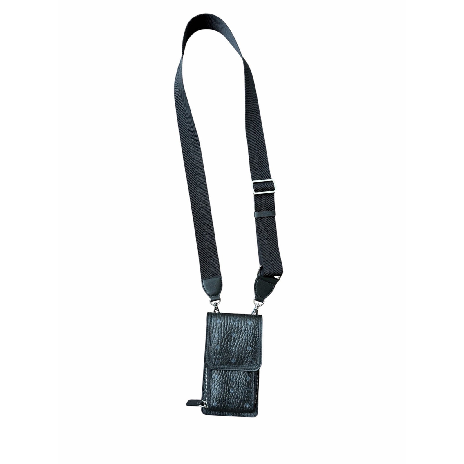 MCM Leather Phone Pouch Holder BRAND NEW