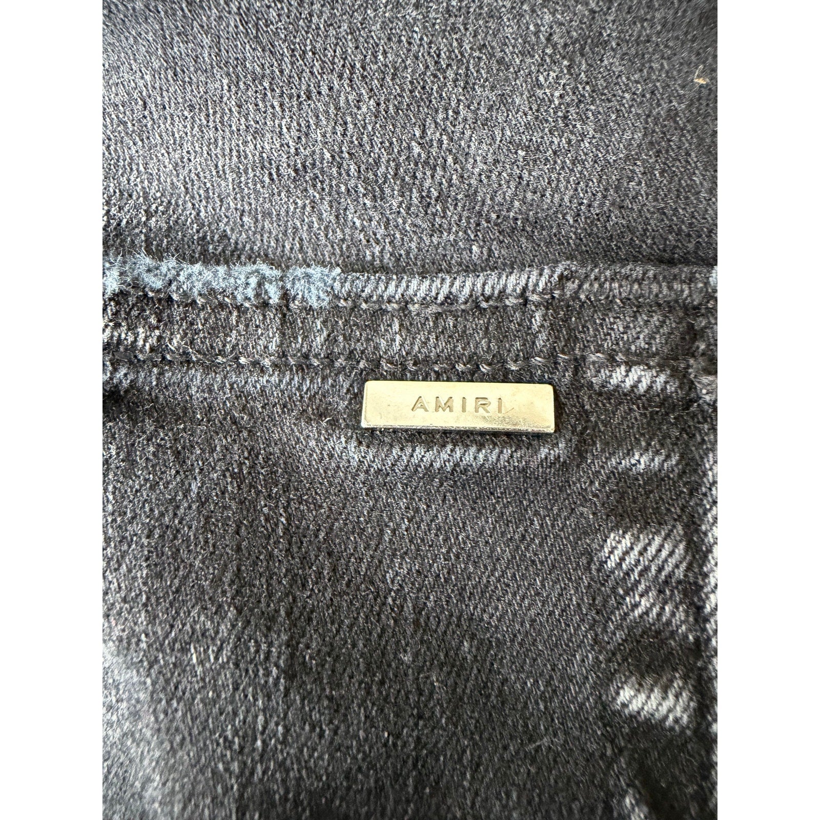 Size 28 - Amiri MX1 Bandana Patch Distressed Jeans