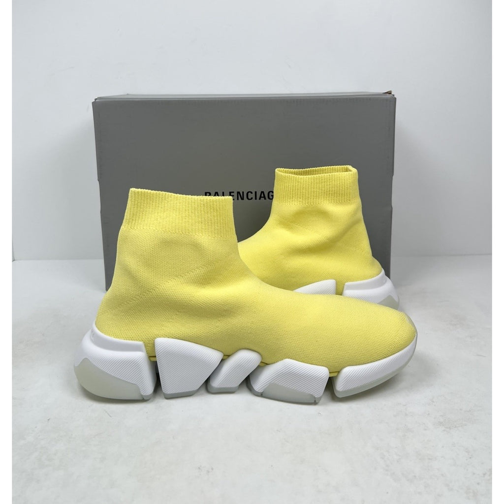 Size 36EU/6W - Balenciaga 2.0 Recycled Yellow Speed NEW