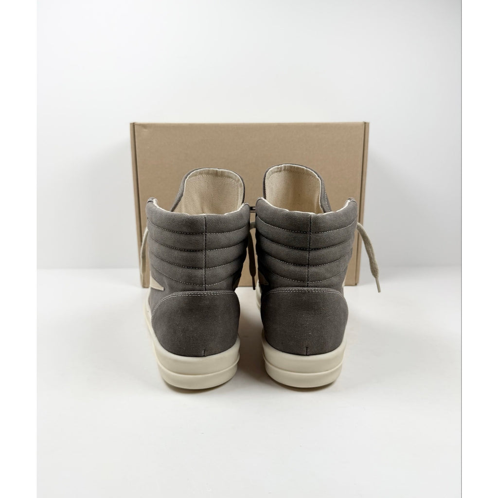 Size 10.5 - Rick Owen’s Vintage High Sneaks Dust Milk