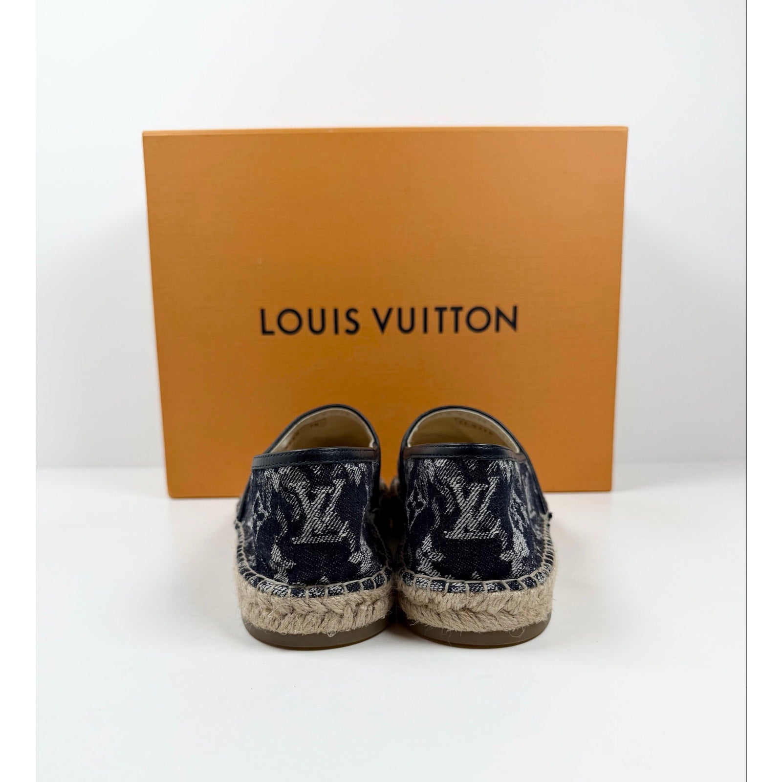 Size 7.5LV/8.5US - Louis Vuitton Monogram Denim Espadrilles