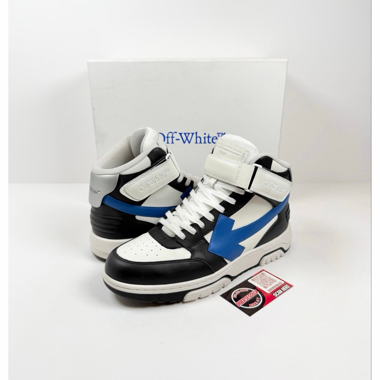 Size 43EU/10US - Off-White Out Of Office High Top