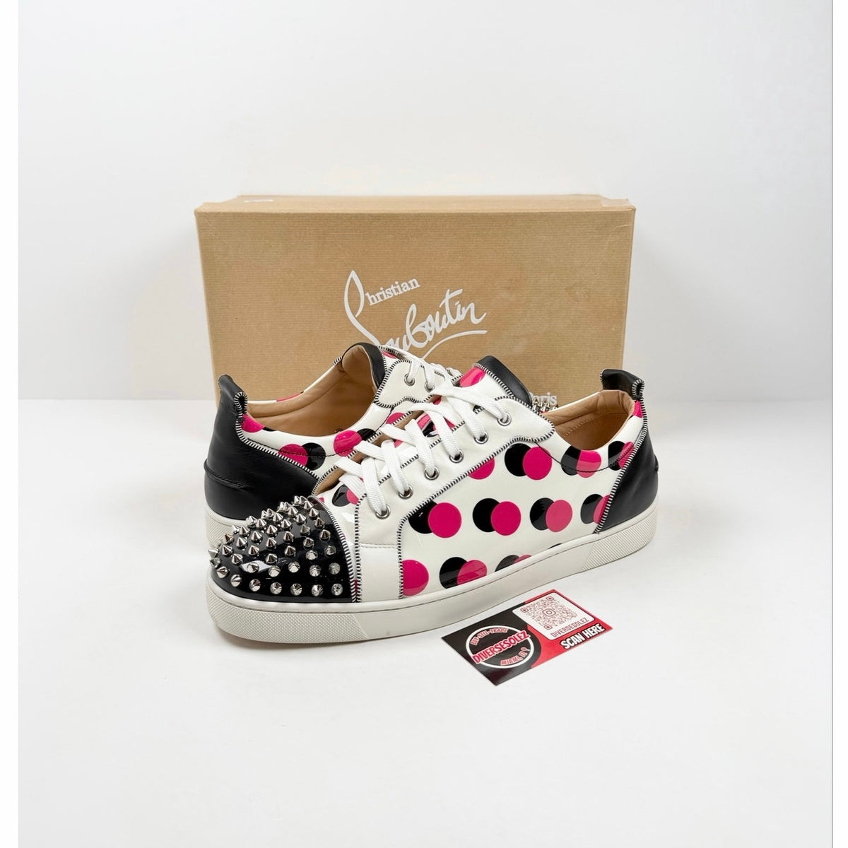 Size 47EU/14US - Christian Louboutin Spike Low Top