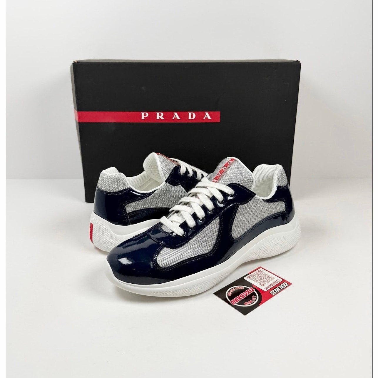 Size 8UK/9US - Prada Americas Cup Blue NEW