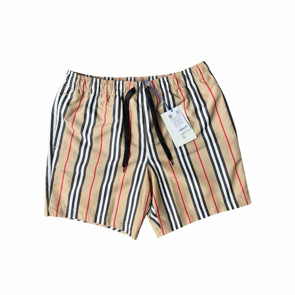 Size S - Burberry Check Swim Shorts NEW