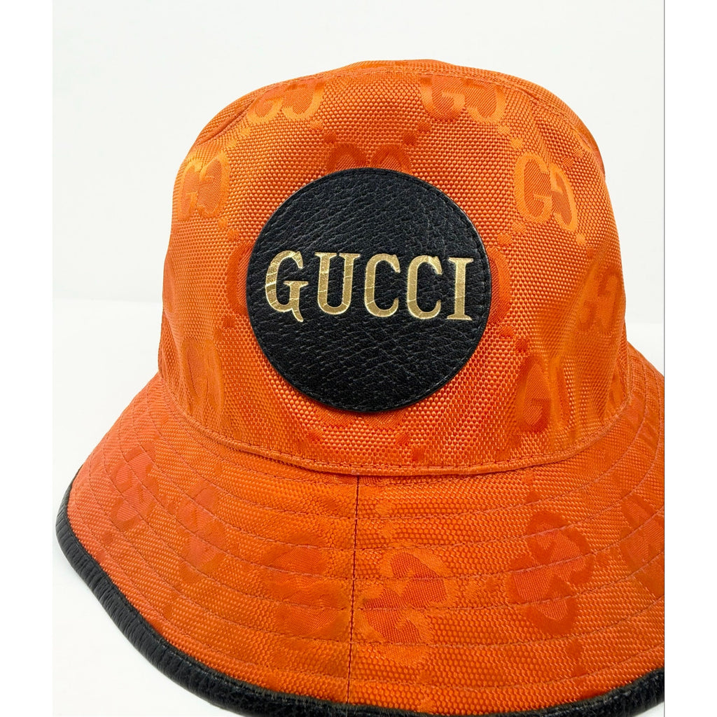 Gucci Off The Grid Orange Bucket Hat