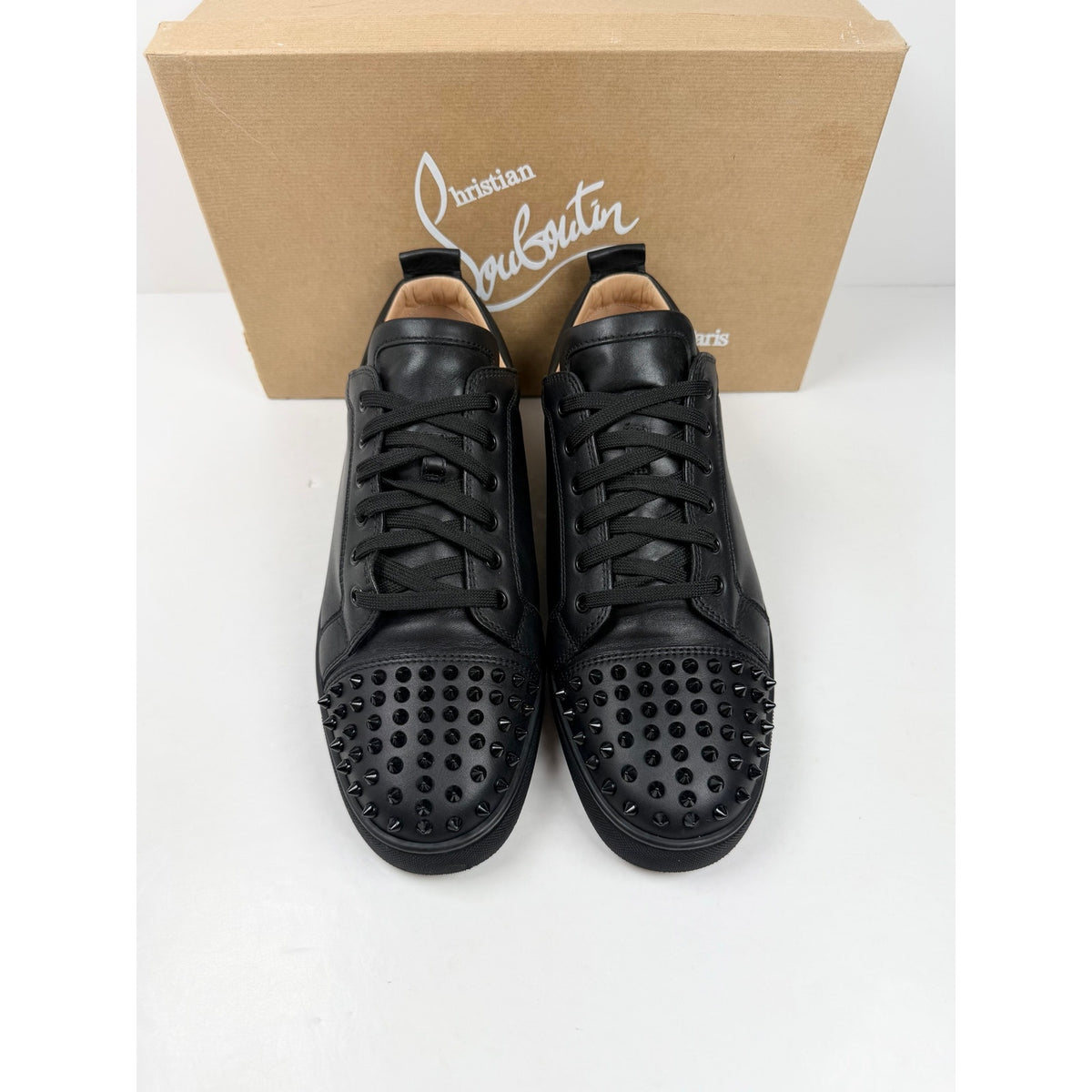 Size 47EU/14US - Christian Louboutin Spike Leather Low