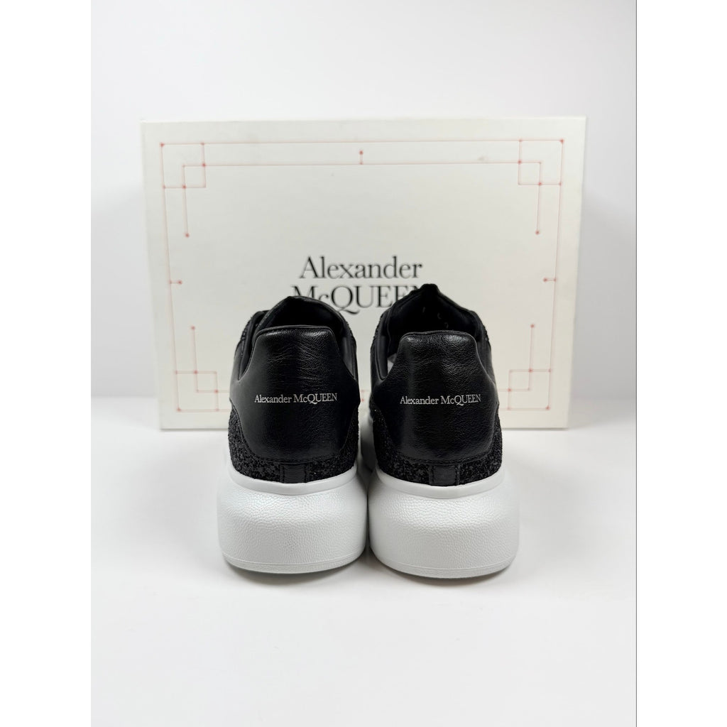 Size 7.5 - Alexander McQueen Black Crystals WORN 1X!