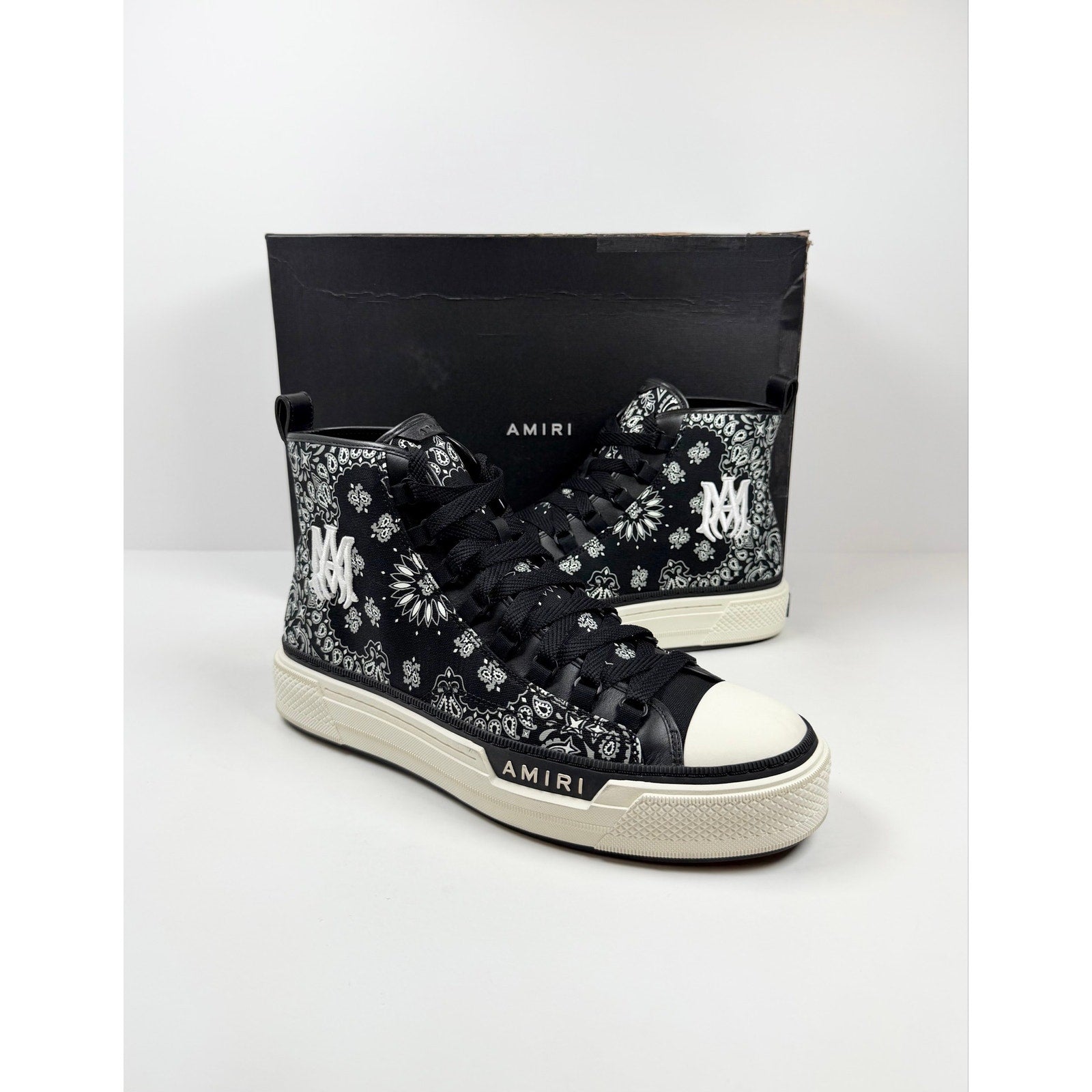 Size 47EU/14US - Amiri Court Bandana High Top NEW