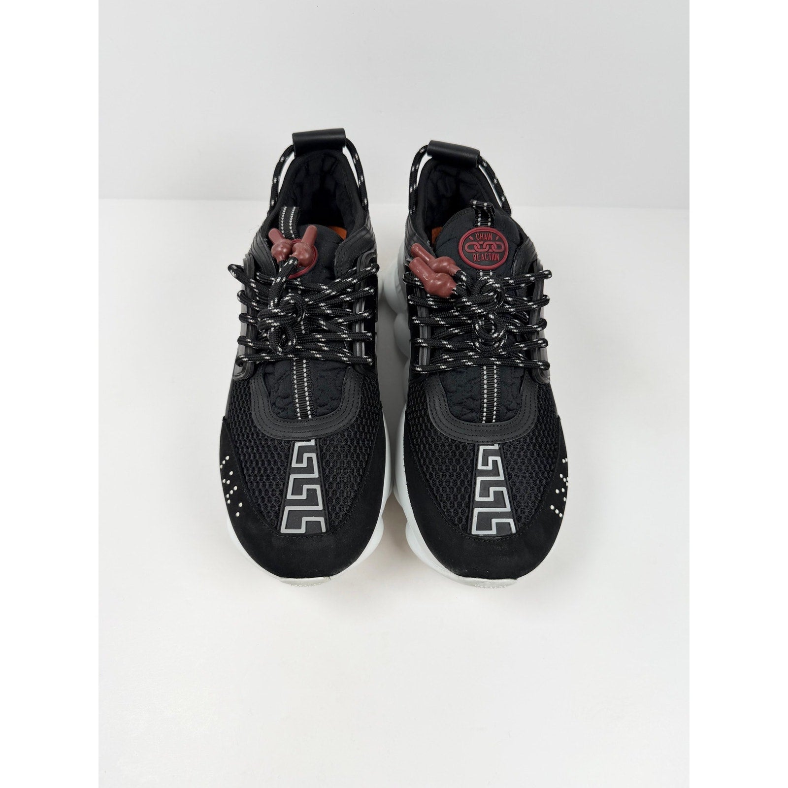 Size 9.5 - Versace Chain Reaction Black