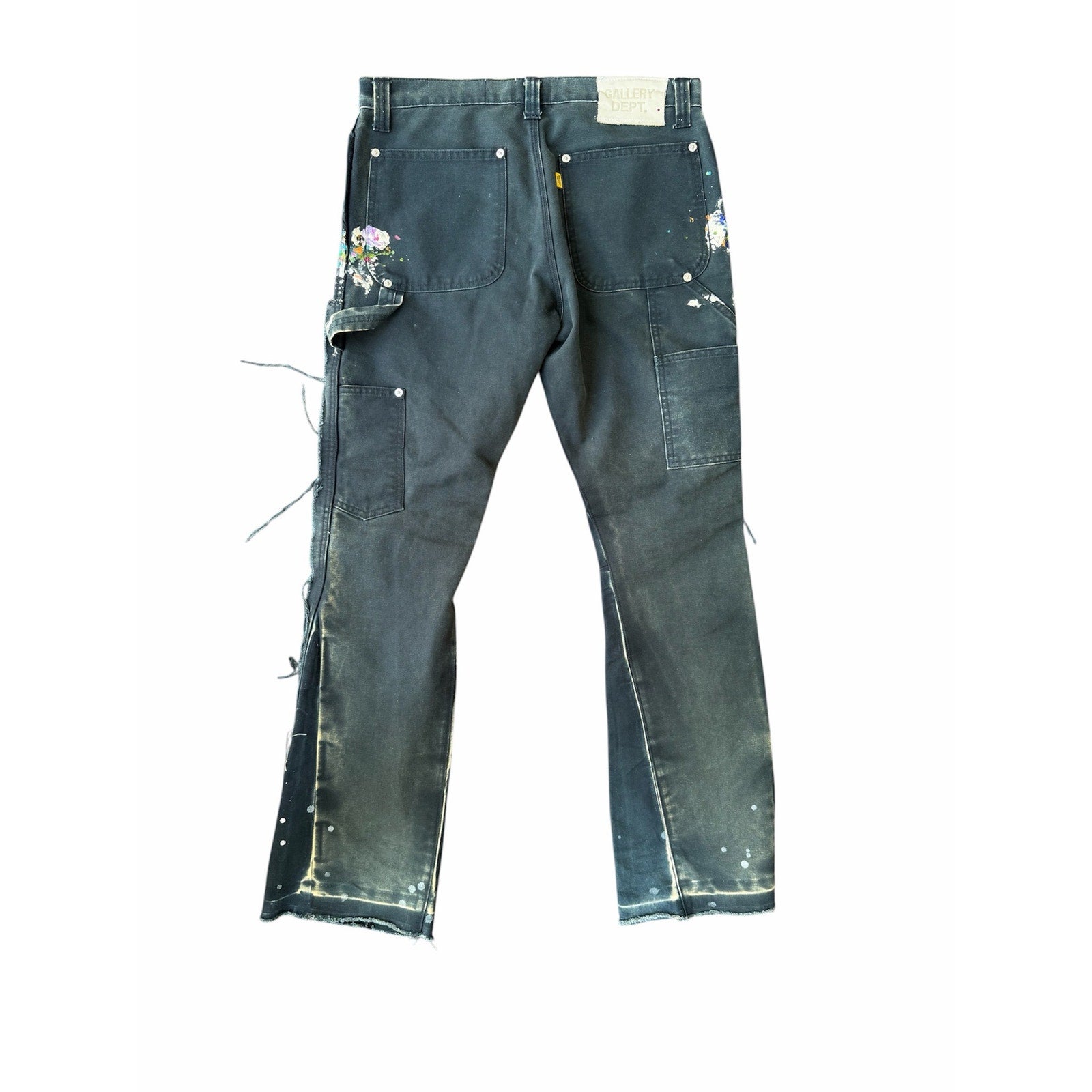 Size 32 - Gallery Dept. Paint Splatter Carpenter Flare Pants