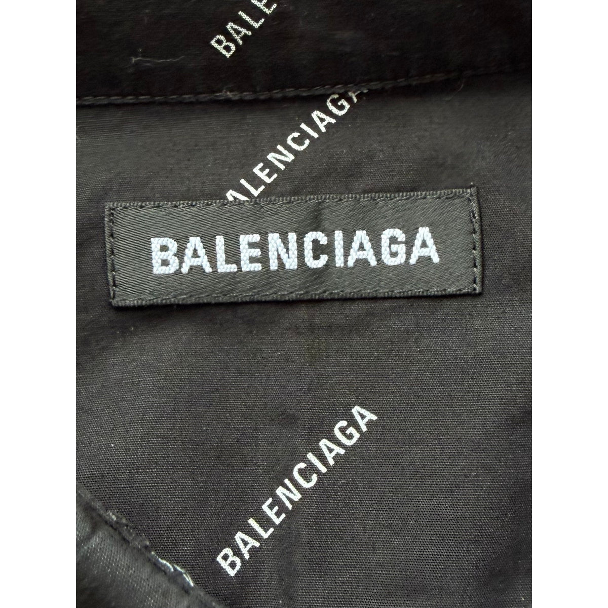 Size XL - Balenciaga All Over Logo Shirt