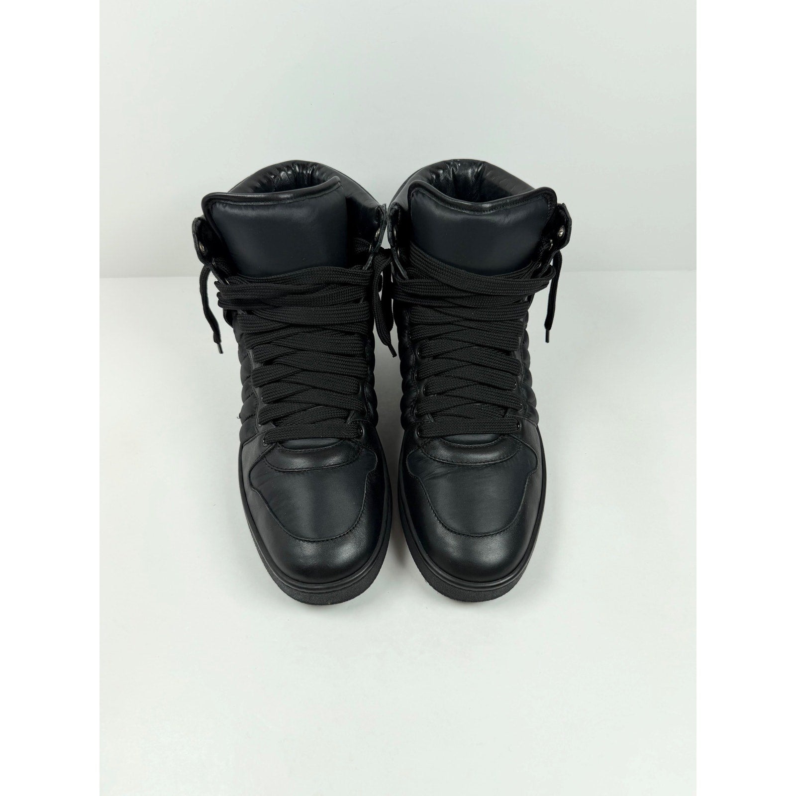 Size 11.5US - Gucci Quilted Leather High Top