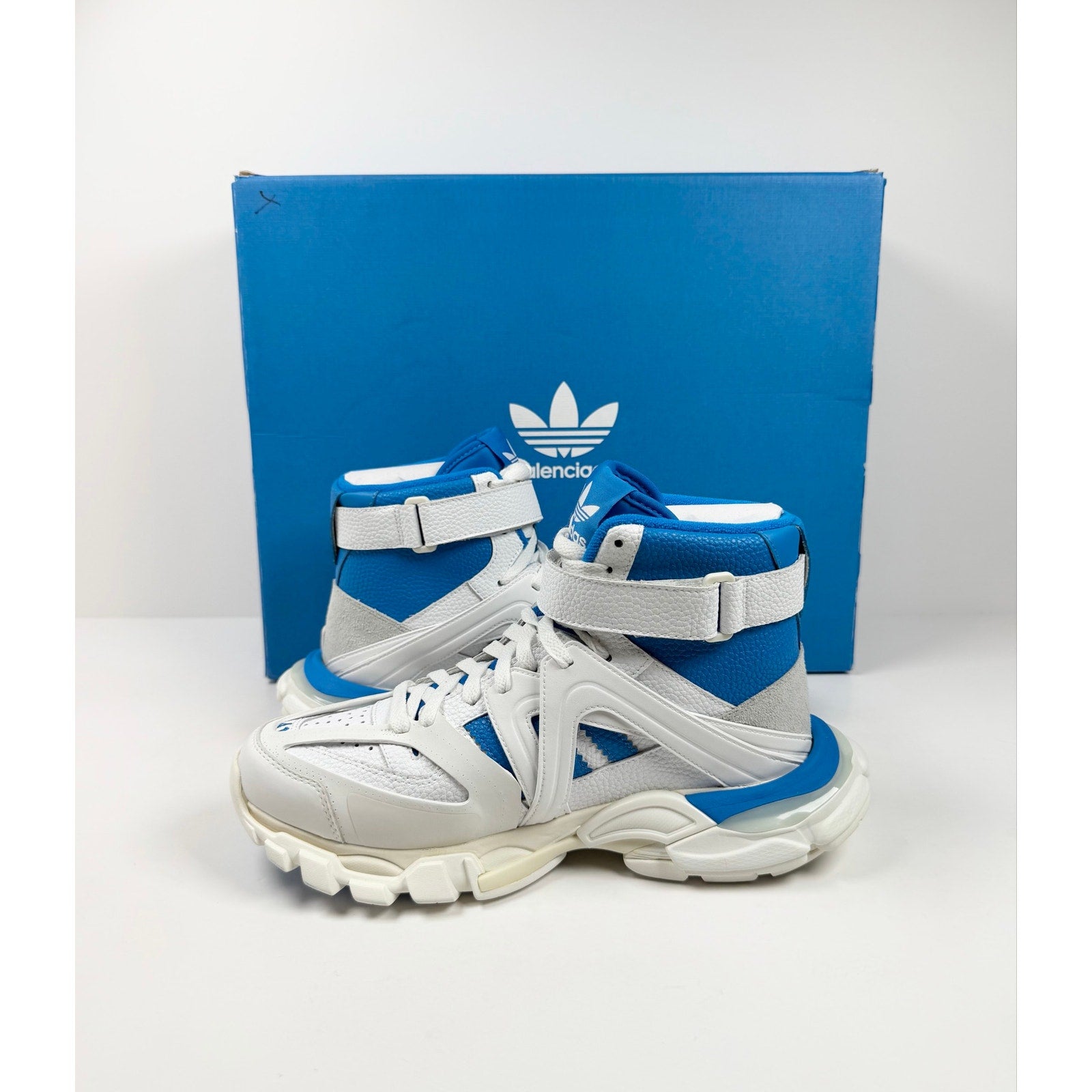 Size 41EU/8US - Balenciaga x adidas Track Forum High