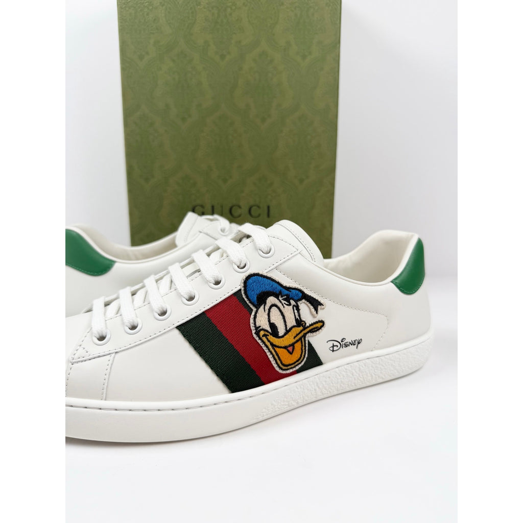Size 7.5US - Gucci Ace X Disney Donald Duck NEW