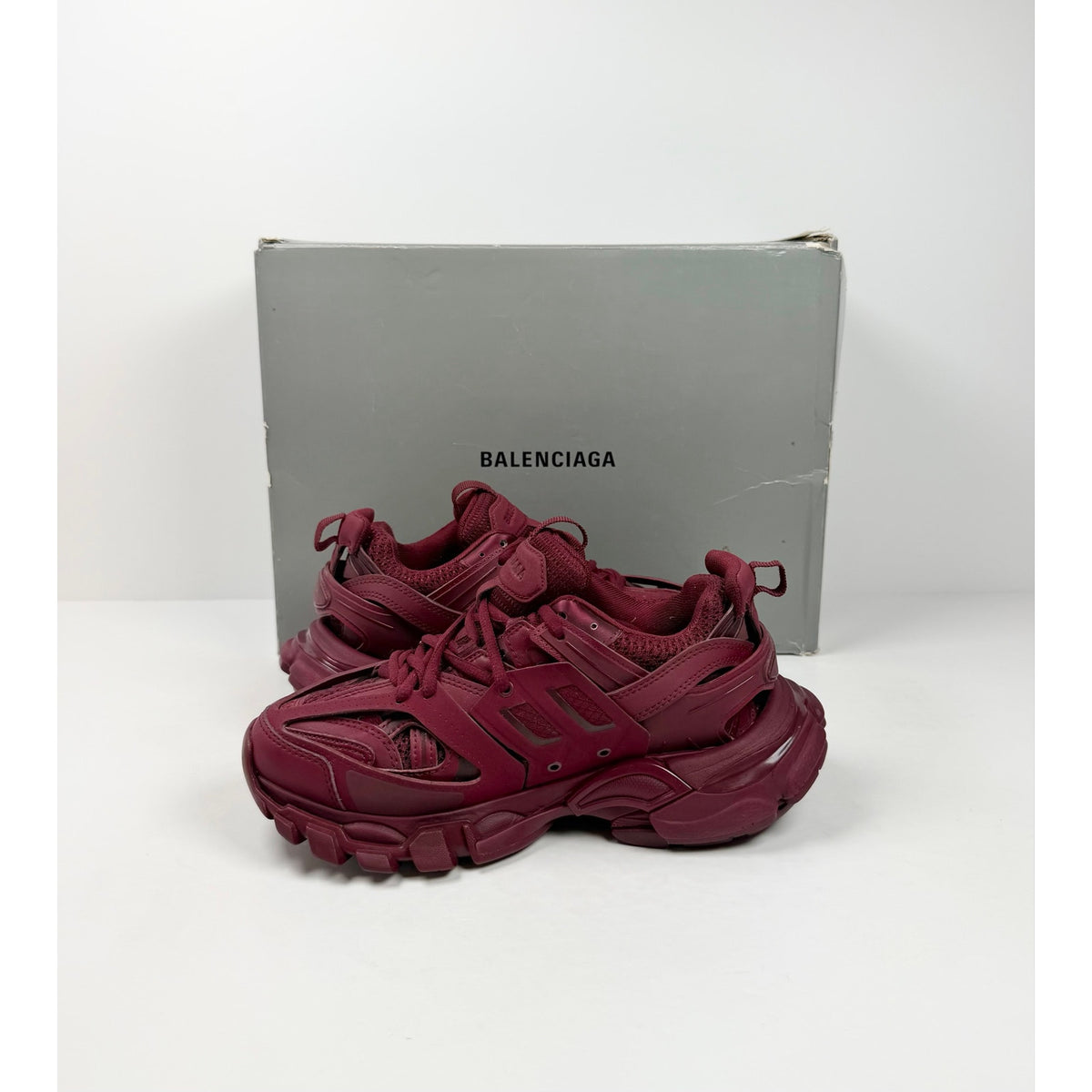 Size 36/6 - Balenciaga Track Burgundy Women’s