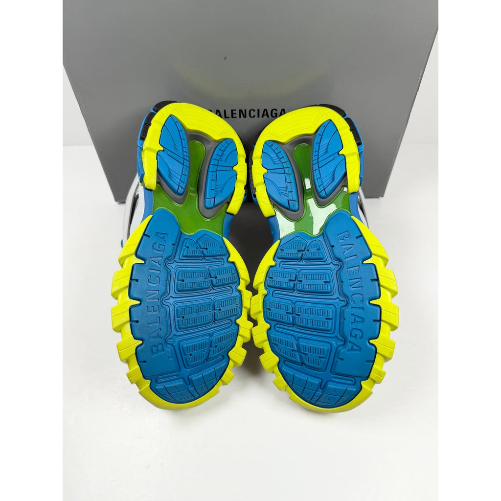 Size 45EU/12US - Balenciaga Track Gray Blue Yellow NEW