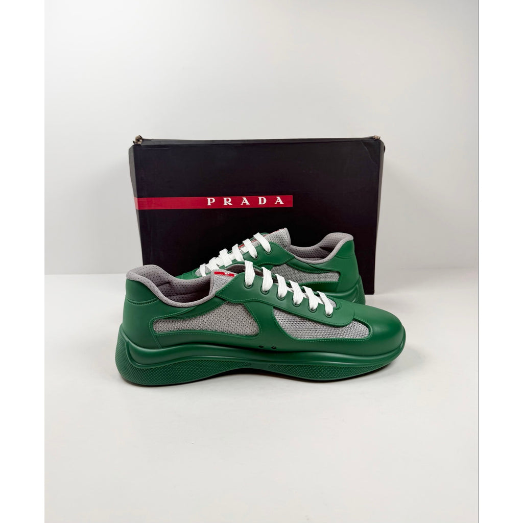 Size 13UK/14US - Prada Americas Cup Rubber Green NEW