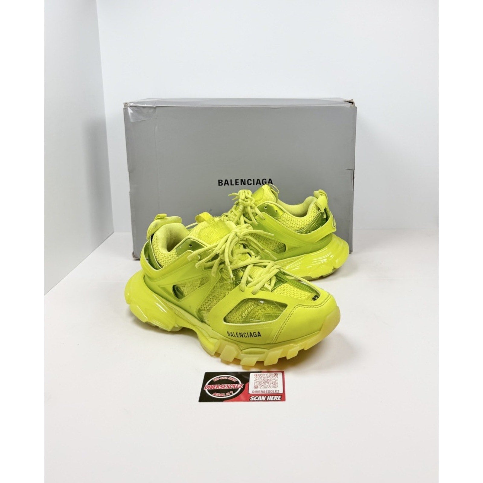 Size 42EU/9US - Balenciaga Track Neon