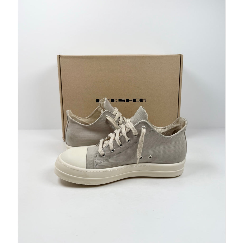 Size 40EU/7US - Rick Owen’s Canvas Low Top