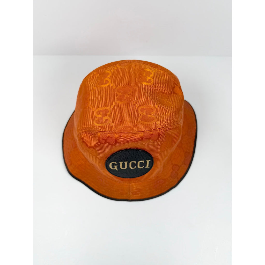 Gucci Off The Grid Orange Bucket Hat