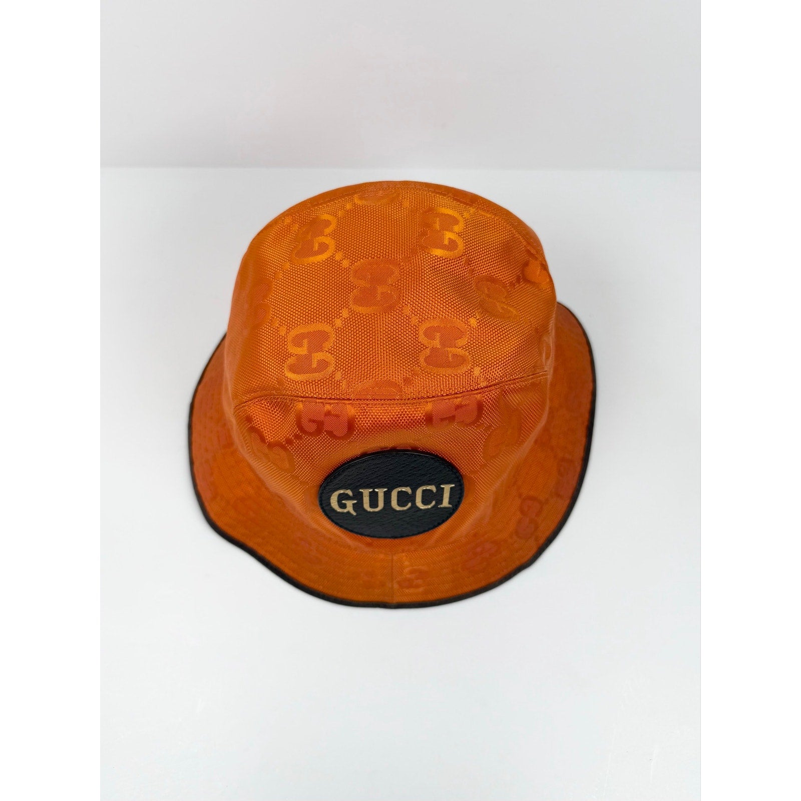 Gucci Off The Grid Orange Bucket Hat