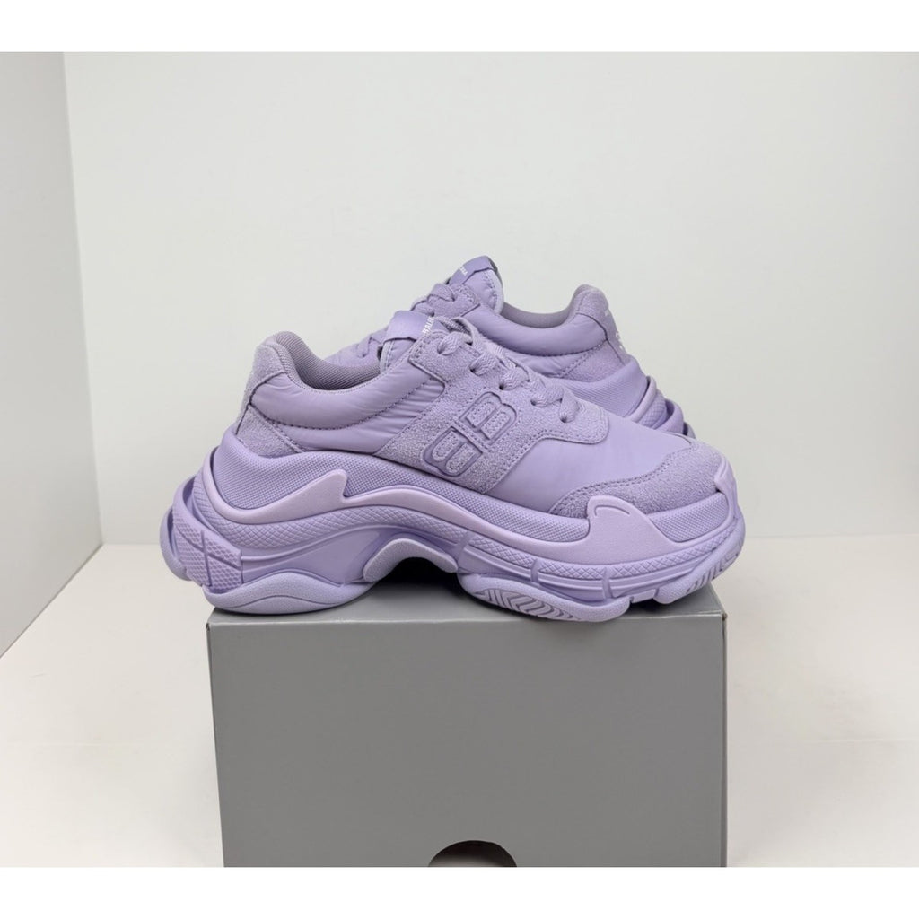 Size 34EU/4W - Balenciaga Triple S Nylon Lilac NEW