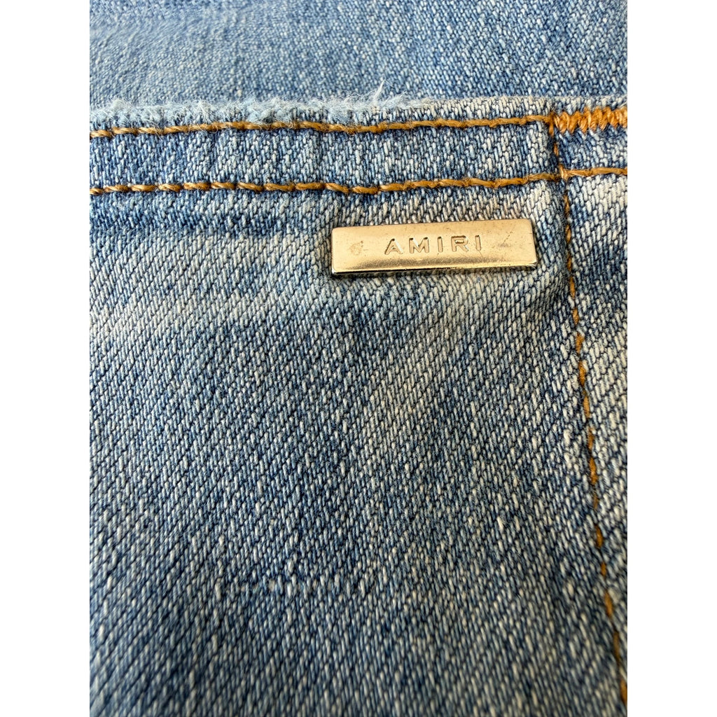Size 28 - Amiri Serif Logo Jeans