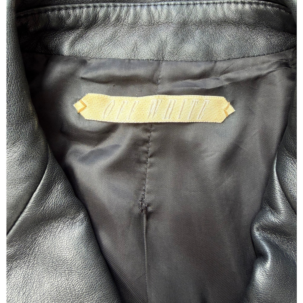 Size S - Off-White Virgil Biker Leather Jacket Women’s