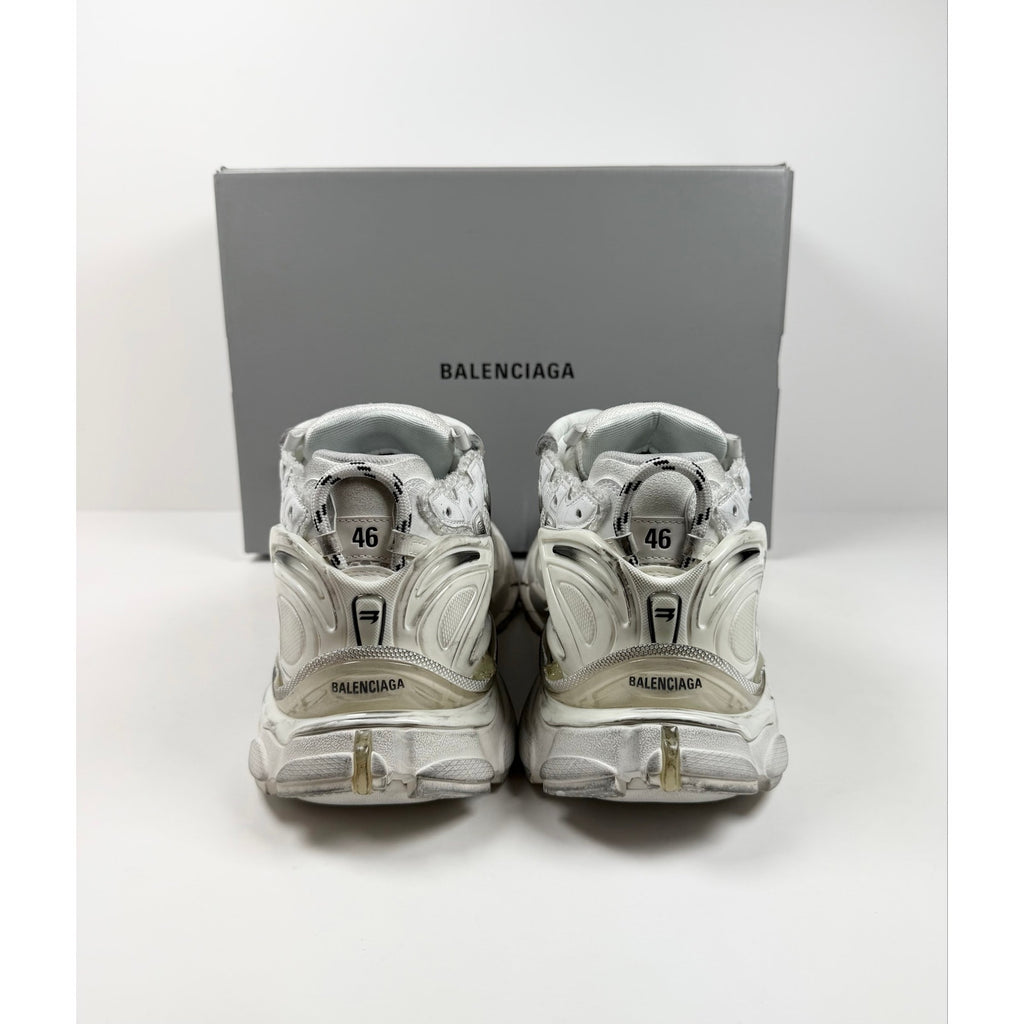 Size 46EU/13US - Balenciaga Runner White Black NEW