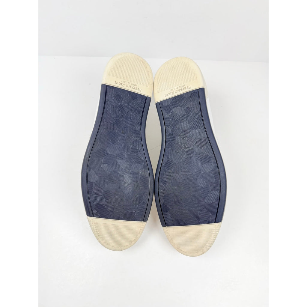Size 9 - Stefano Ricci Leather Low Top
