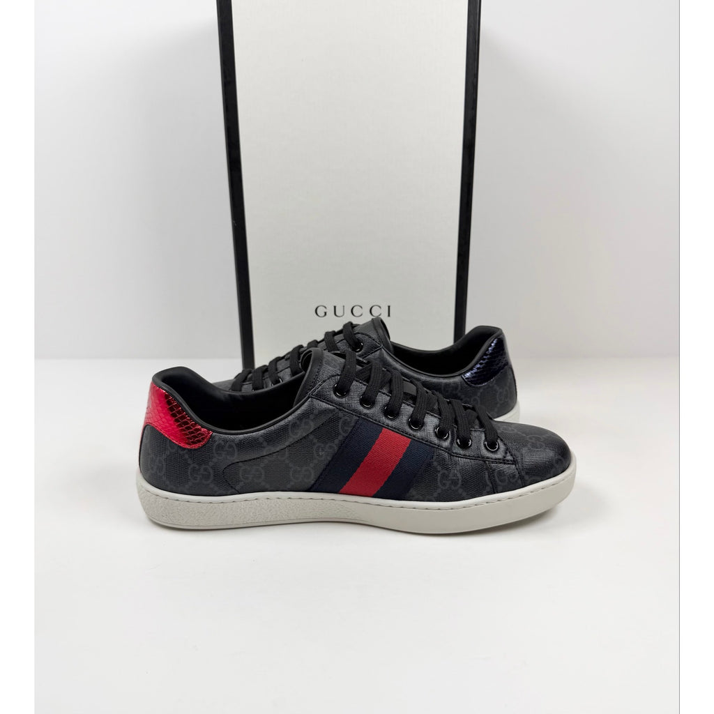 Size 8US - Gucci Ace GG Supreme Black