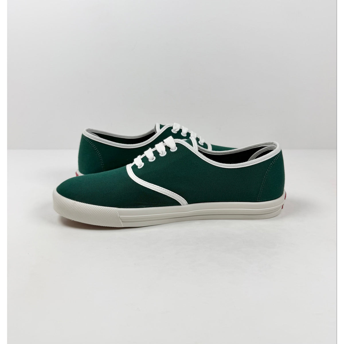 Size 7UK/8US - Prada Drill Fabric Low Top NEW