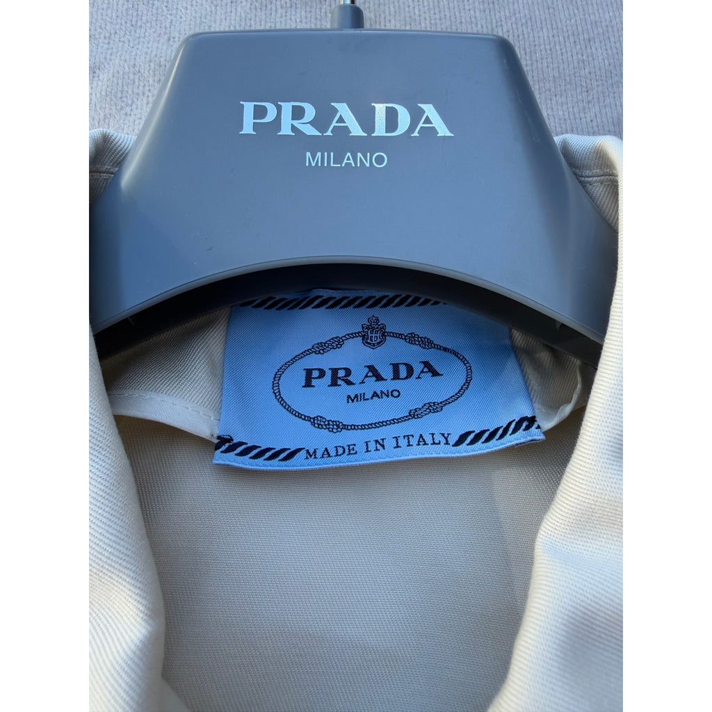 Size 40/US size 4 (S) Prada Chino Mini-Dress Beige NEW