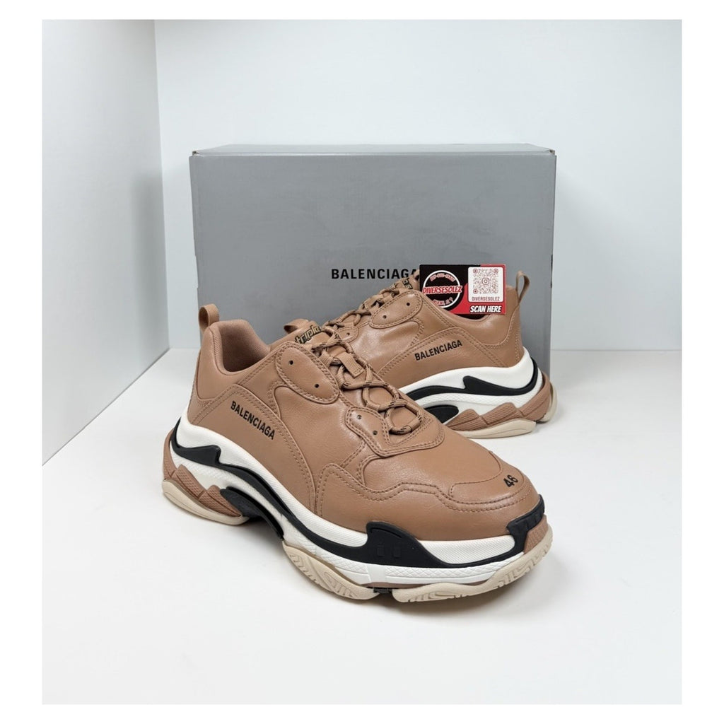 Size 46EU/13US- Balenciaga Triple S Beige NEW