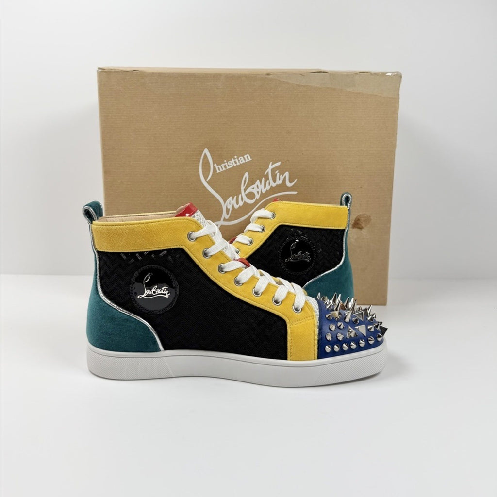 Size 7.5US - Christian Louboutin Multicolor High Spike NEW