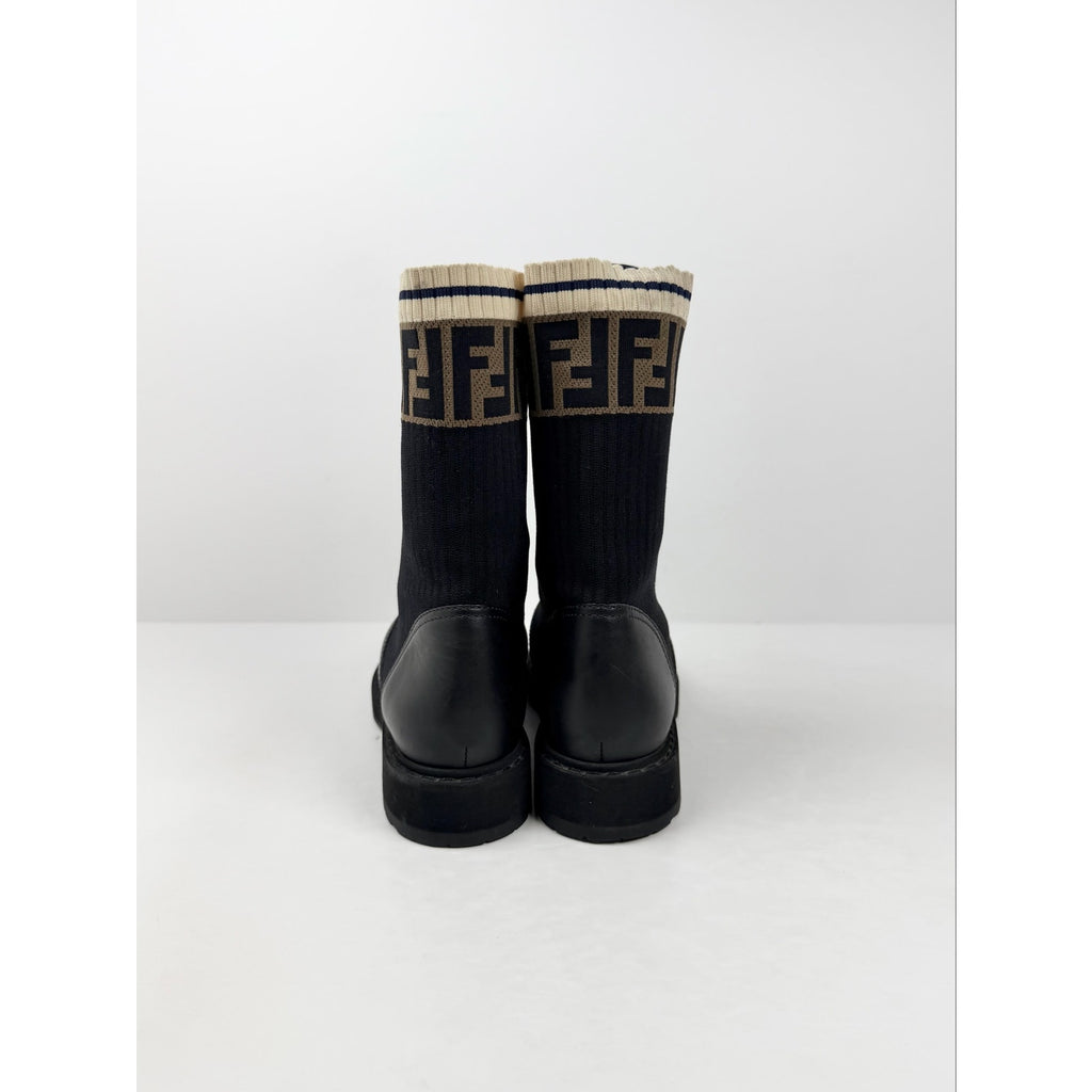 Size 36/6 - Fendi Leather Combat Boots