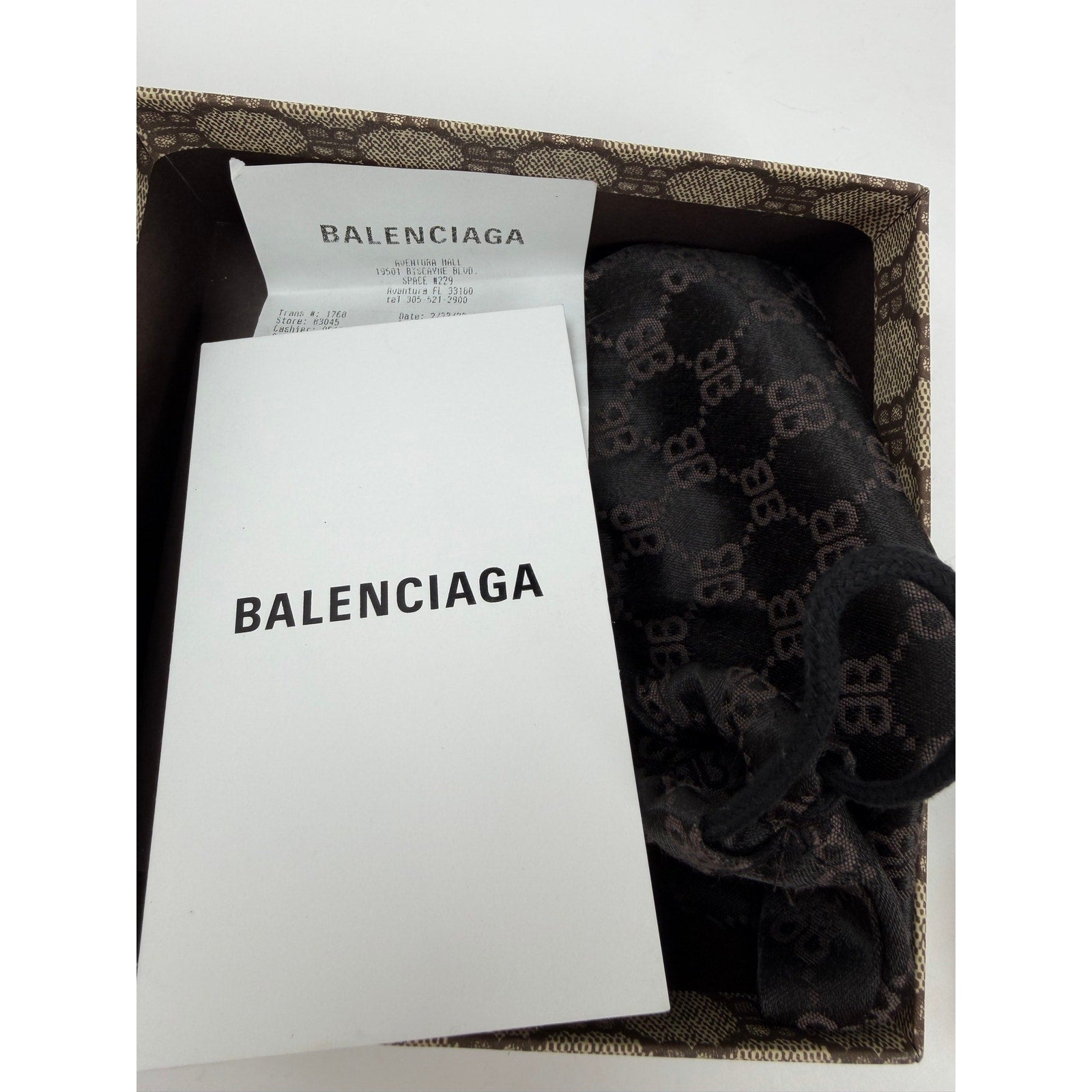 Balenciaga BB Monogram Belt Women’s Size 90 NEW!