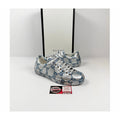 Size 8US - Gucci Ace GG Metallic Silver NEW