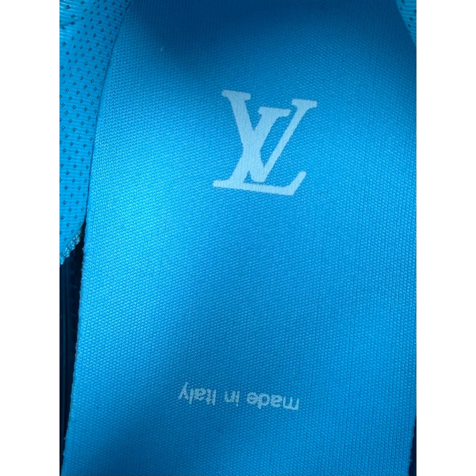 Size 7LV/8US - Louis Vuitton Transparent Blue Trainer NEW