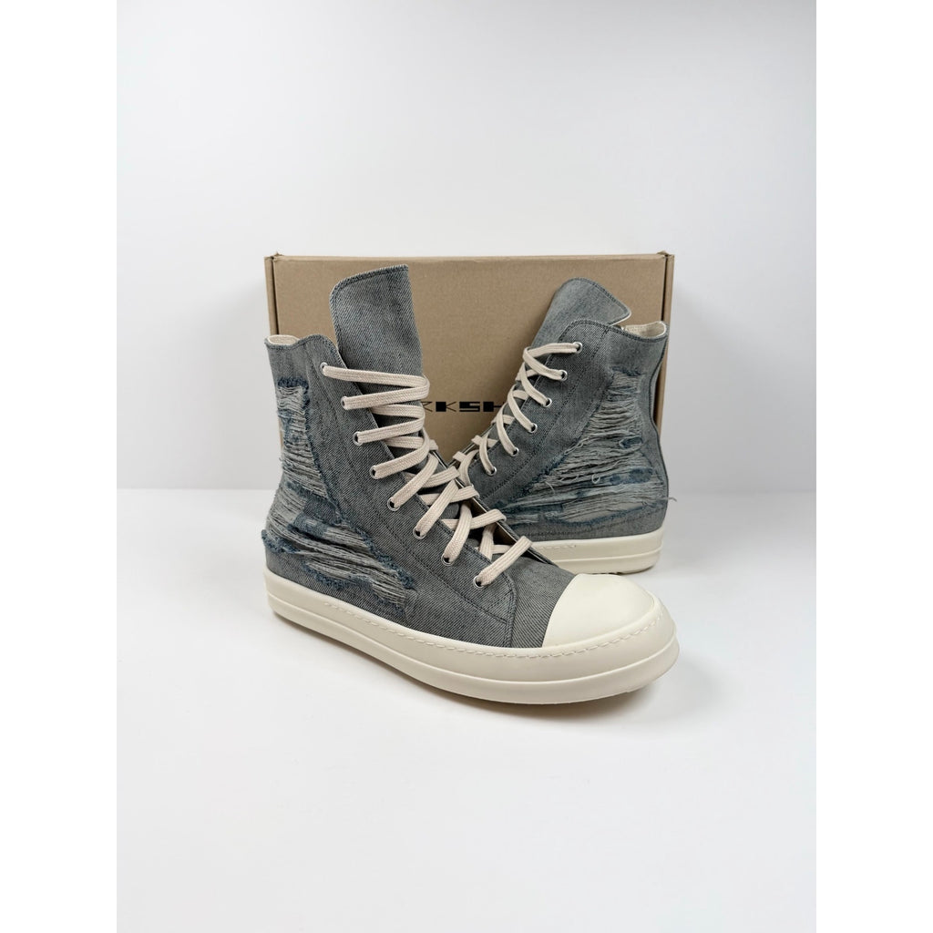 Size 44EU/11US - Rick Owen’s DRKSHDW Distressed High Top
