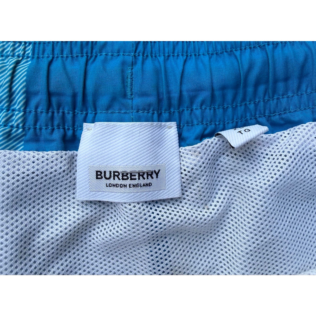 Size XL - Burberry Blue Swimshorts