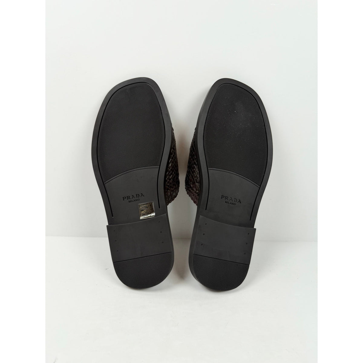Size 6UK/7US - Prada Woven Leather Sandals NEW