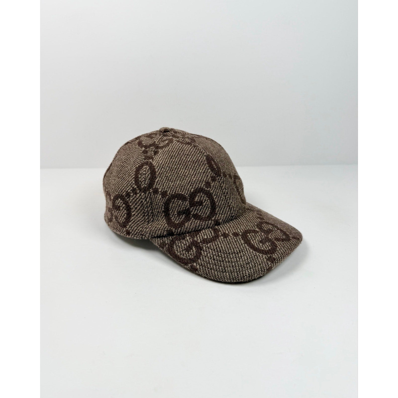 Gucci Jumbo Wool Cap Brown NEW with tags!