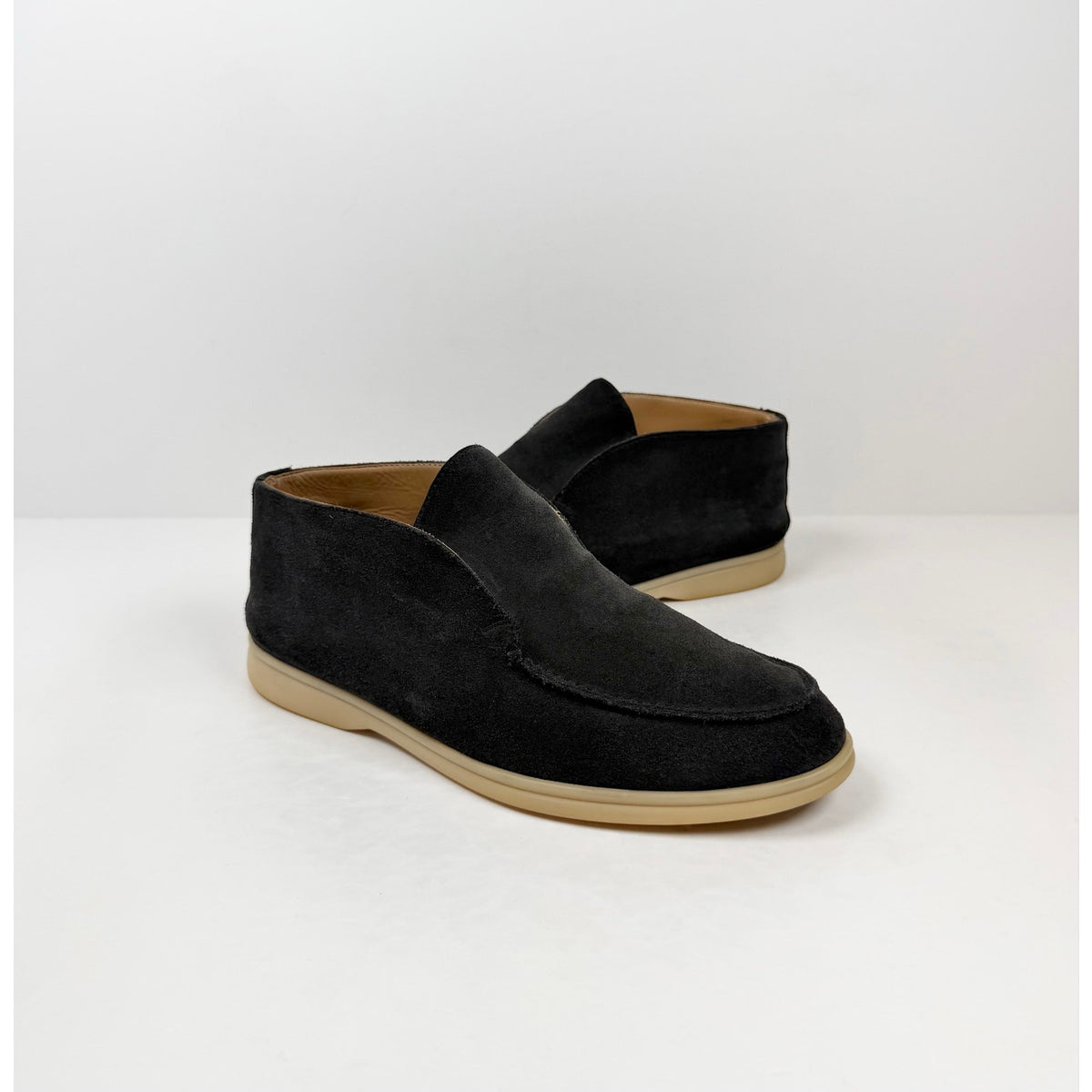Size 41EU/8US - Loro Piana Open Walk Caviar Suede