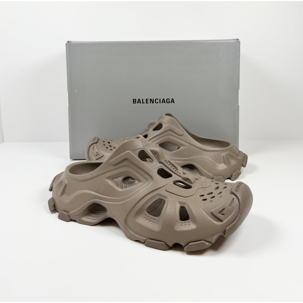 Size 45EU/12US - Balenciaga HD Mule Slip On Taupe NEW!