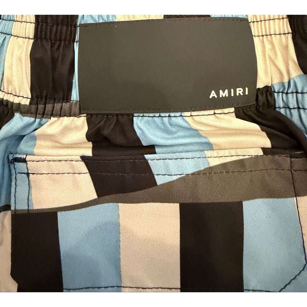 Size M - Amiri Checkered Swim Shorts
