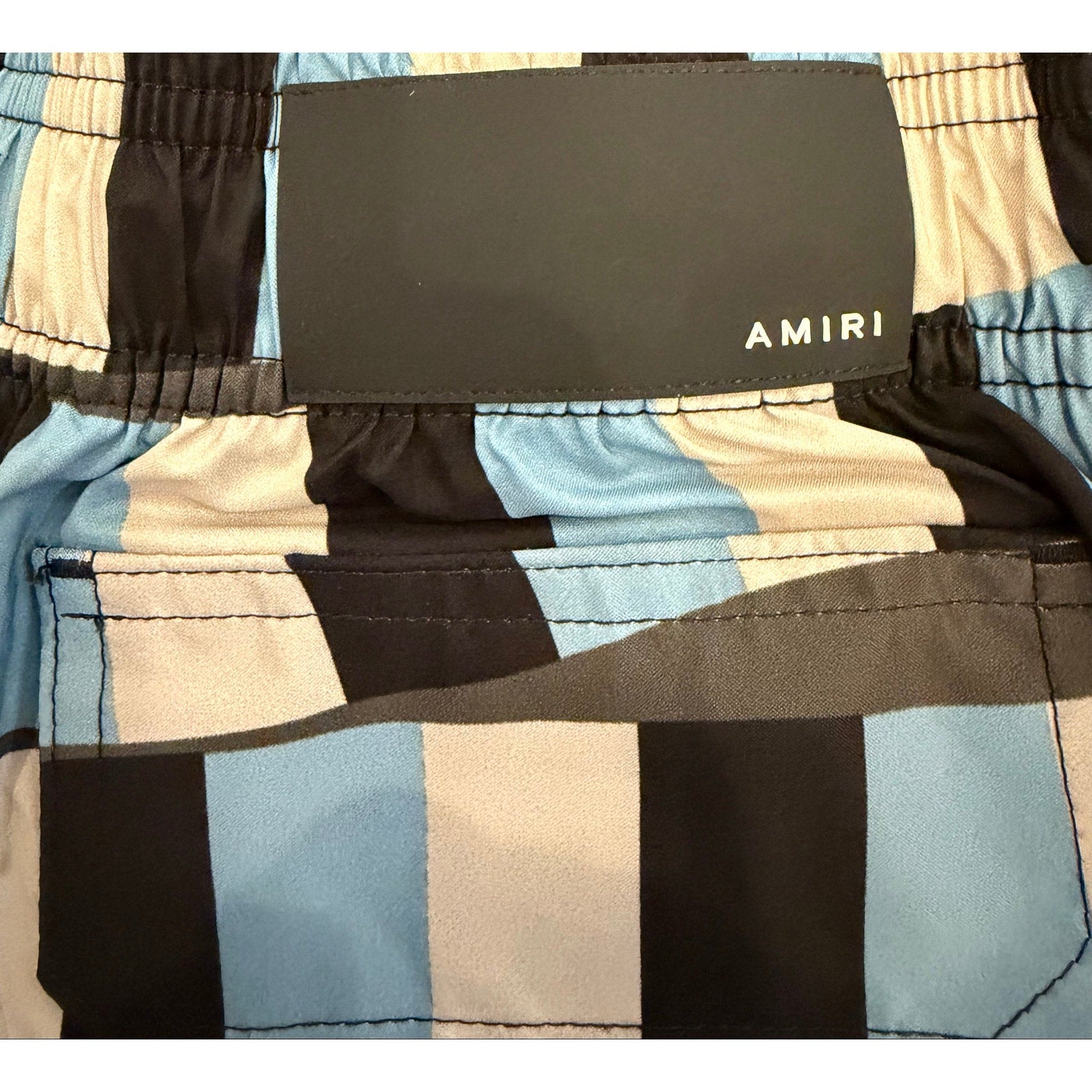Size M - Amiri Checkered Swim Shorts