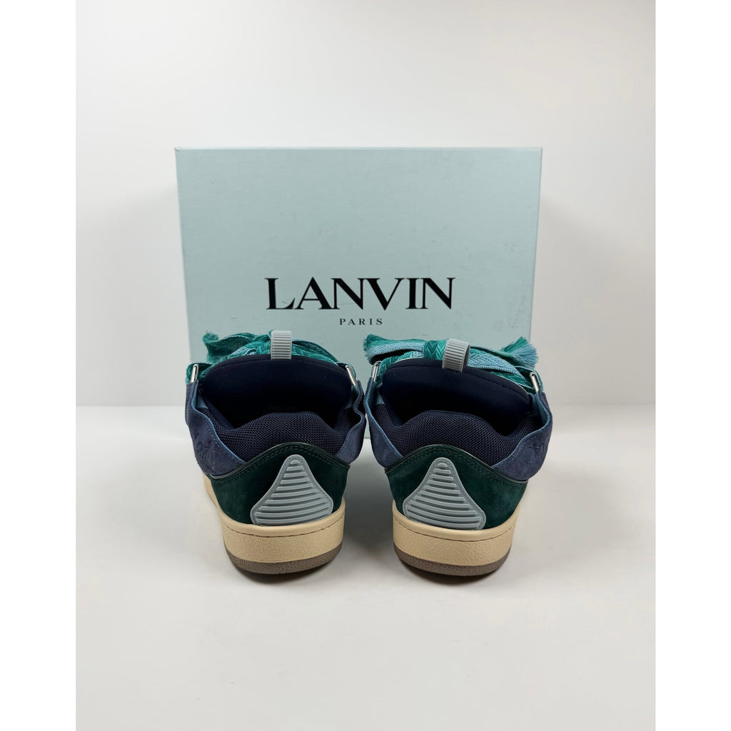 Size 40EU/7US - Lanvin Curb Blue Sneakers