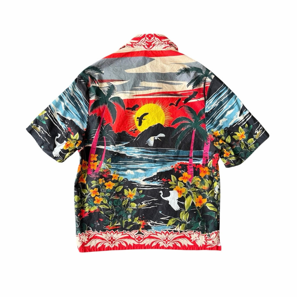 Size S - Louis Vuitton Hawaiian Beach Short Sleeve Shirt
